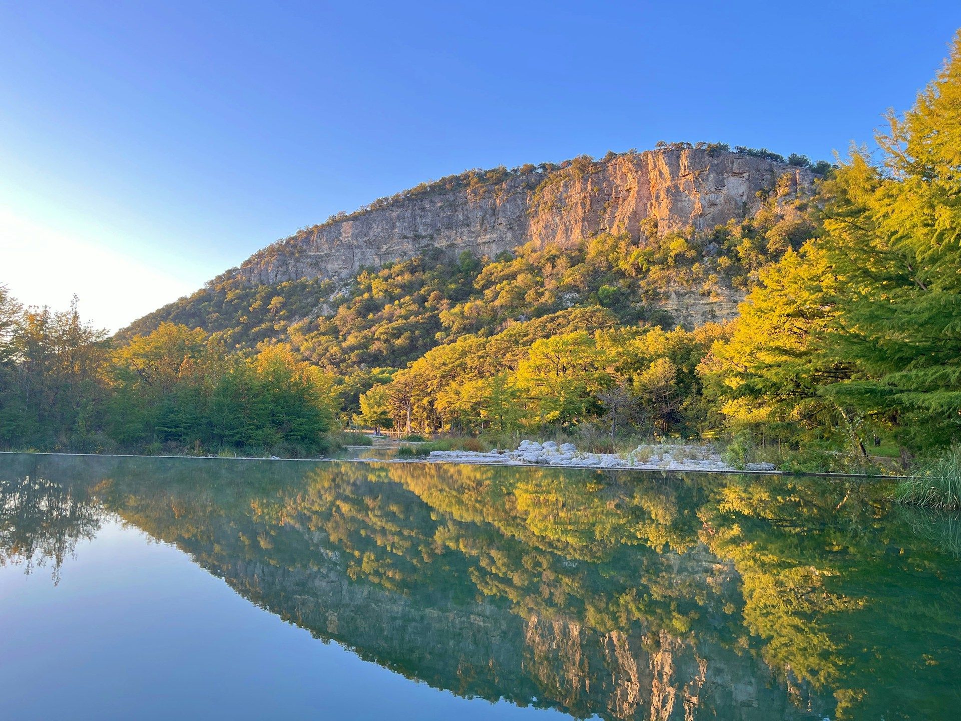 Body of water at Garner State Park