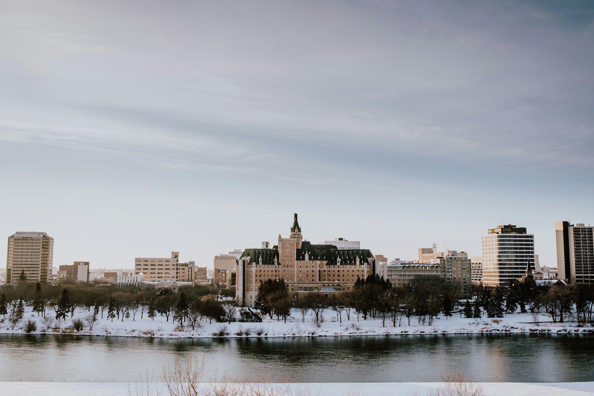 High-rise buildings in Saskatoon SK