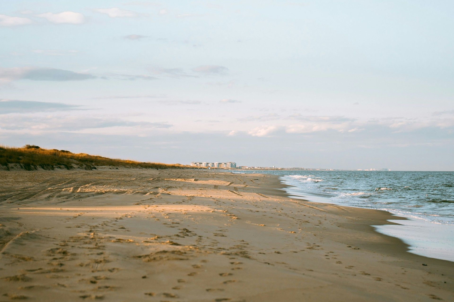 Sandy beach at Virginia Beach VA