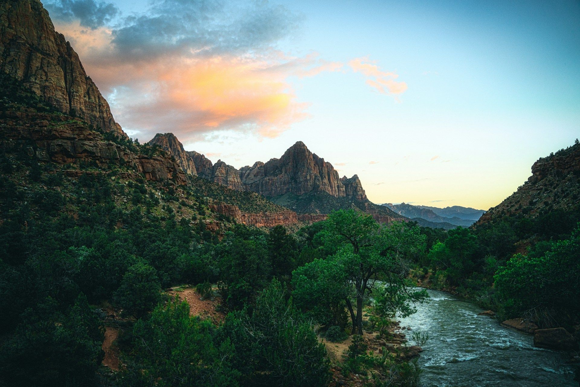 River in Zion National Park