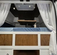 Cozy custom crafted van with Shower, Toilet, Heat, Solar and more!