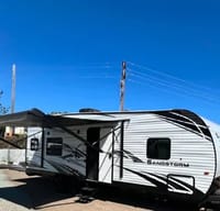Todd's Forest River Sandstorm 2725LC Toy Hauler