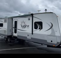 Adventure Awaits Open Range 308BHS Bunkhouse Series Travel Trailer