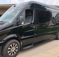 8 person luxury travel van