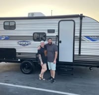 The Cook's Cozy Kid Approved Camper Trailer