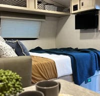 Modern, Light, and Spacious: 2021 Geo Pro Travel Trailer with Slide & Bunks