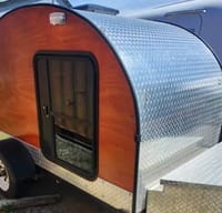 Robert's Home Teardrop Tent Trailerb