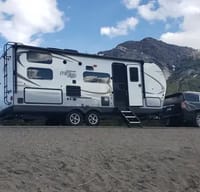 "Rockin' Rockwood" bunkhouse trailer