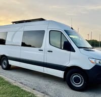 BookOnlyVans presents Vanna White a New 2021 Mercedes-Benz Sprinter 2500 170