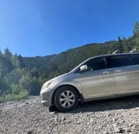 Tomas's Honda odyssey gold Campervan Campervan