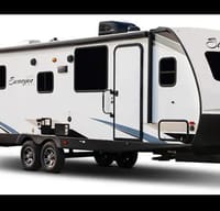 Cynthia's Forest River luxury surveyor Travel Trailer