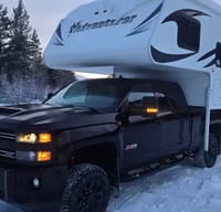 2018 chevrolet silverado diesel with 2018 adventurer 89rb Adventurer 89rb Truck Camper