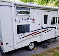 tom's Jayco Jay Feather Sport Travel Trailer