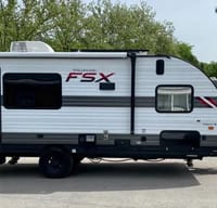 Renway's BRAND NEW Forest River Wildwood FSX 181 RT Toy Hauler