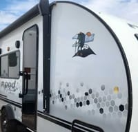 The Giles's Forest River Rpod Travel Trailer