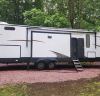 2023 Forest River Sabre 38DBQ Fifth Wheel-"The Weekendator"-Pet Friendly