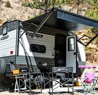 Solar-powered, light-weight, family adventure bunk house