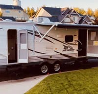 Kelsey's Jayco Jay flight  Travel Trailer