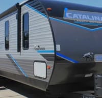 Coachmen Catalina trailer camping in style