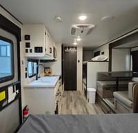 Ryan and natashas Highland Ridge RV Open range 180 bhs Travel Trailer