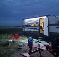 Modern Forest River Wildwood Travel Trailer