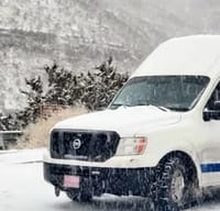 Bike ready & pet friendly, meet Envy the Nissan NV! A cozy adventure to-go.