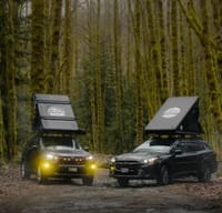 Mirror Memories's Toyota RAV4 Roof-Mounted Tent