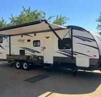 Two bedroom Forest River Travel Trailer bunkhouse sleeps 10
