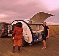 Explore Easily with our Pinto Bean Teardrop!