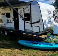 Family friendly Jayco Jayflight Travel Trailer