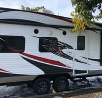 Jesus's Forest River Stealth Toy Hauler Travel Trailer