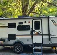 Ryan & Liz's Super Rad Forest River GeopPro G20BHS Travel Trailer