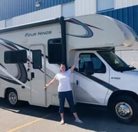 2019 Class C Motorhome with Solar Panels