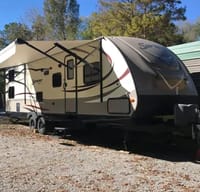 Dallas's Forest River surveyor 294Qble Travel Trailer Wind Creek, Talladega, Auburn, Cheaha