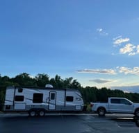 Kid and pet friendly adventure travel trailer