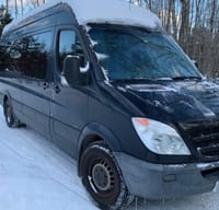Ready for trekking! Sprinter van with living space