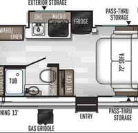 2020 Forest River RV Rockwood GEO Pro 19RB