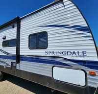 Lynn and Cassies Home Away from Home Camper.