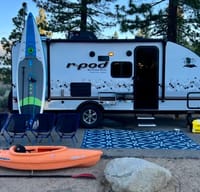 R-POD 193**WE TOW & SET-UP**SOLAR POWERED