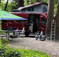 Winnebago Boondocking Bed and Breakfast