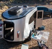 Glamping in an easy-to-use and tow Airstream!