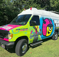 Custom van build out: Unique wrap