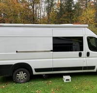2022  Promaster 3500 ext Off Grid  White Knight