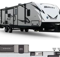 Condo on wheels/2021 Keystone RV Bullet 291RLS