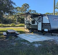 Sparks Big Dog Friendly 5 person Travel Trailer