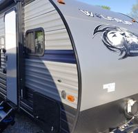 Sleep Under the Stars II-2019 Forest River Cherokee Grey WolfPup 16BHS