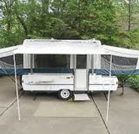 1998 Coleman Destiny Cheyenne pop up Tent Trailer