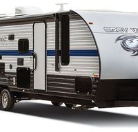 (Grace)  Fancy RV ready for family fun.