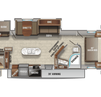 2021 - Jayco Bunkhouse Camper with Delivery and Setup (Sleeps 8)