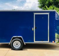 Secure Hauler: Utility Enclosed Trailer 6' x 12'